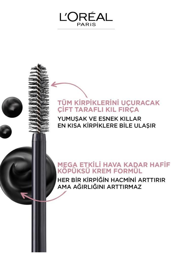 Air Volume Mega Hacim Veren Maskara – Siyah