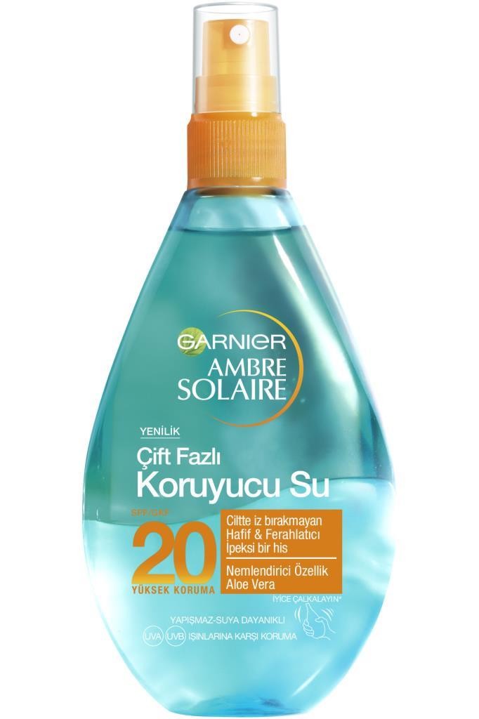 Ambre Solaire Çift Fazlı Güneş Koruyucu Su GKF20 150ML