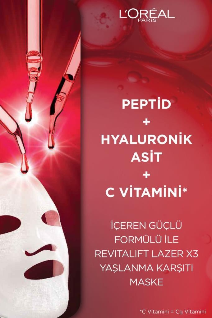 Revitalift Lazer X3 Yaşlanma Karşıtı Maske