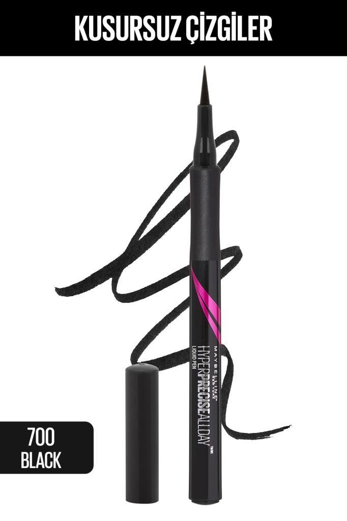 Maybelline New York Hyper Precise All Day Eyeliner - 700 Black - Siyah