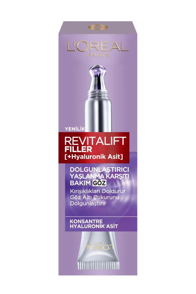 Revitalift Filler Dolgunlaştırıcı Yaşlanma Karşıtı Göz Bakım Kremi 15ml -Hyaluronik Asit