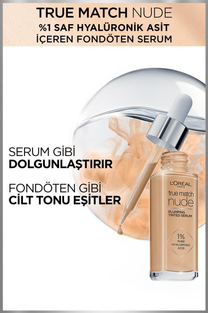 True Match Nude Fondöten Serum 2-3 Light