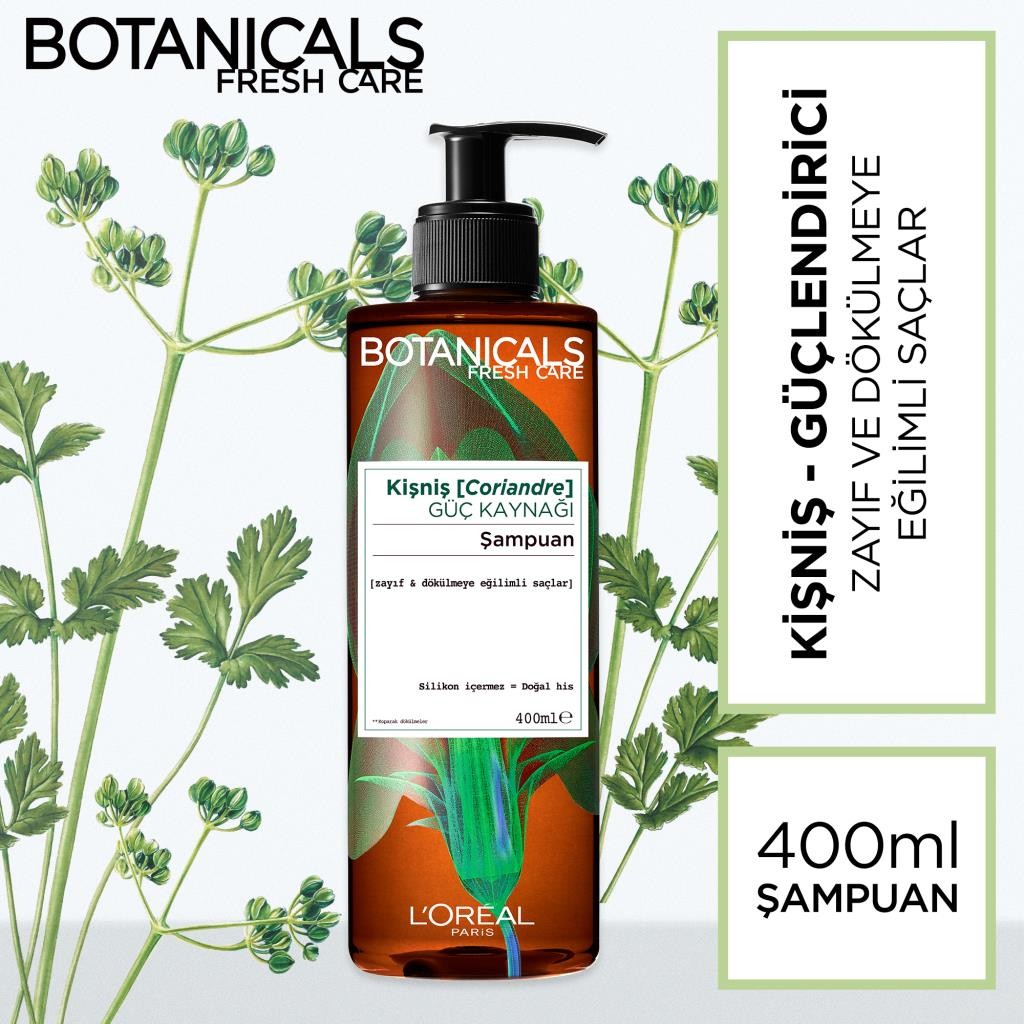 Botanicals Fresh Care Kişniş Güç Kaynağı Şampuan 400 ml