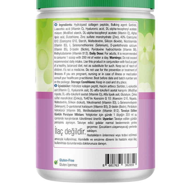 Nature's Supreme Beauty Collagen Powder 360 Gr Aromasız