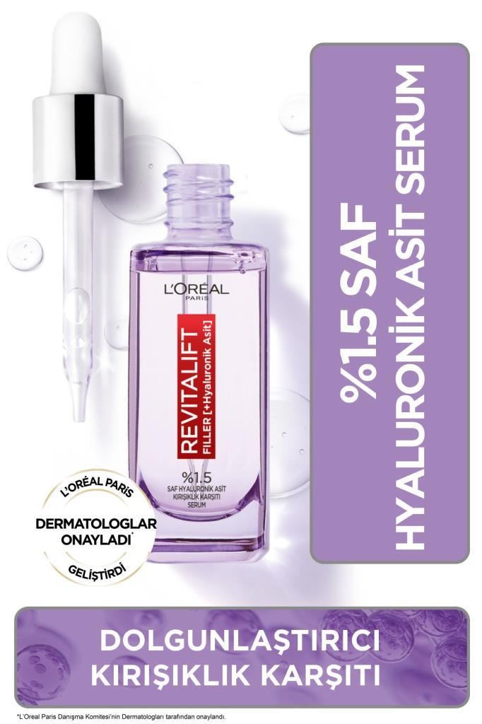 Revitalift Filler %1.5 Saf Hyaluronik Asit Kırışıklık Karşıtı Serum- 30 ML