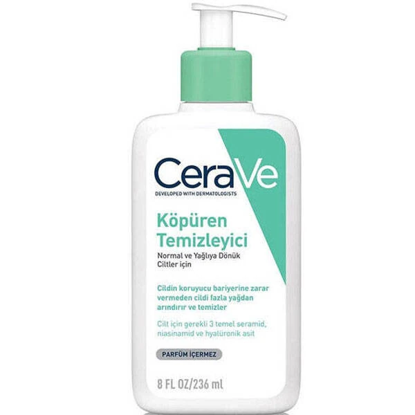 Cerave Foaming Cleanser Köpüren Temizleyici 236 ML