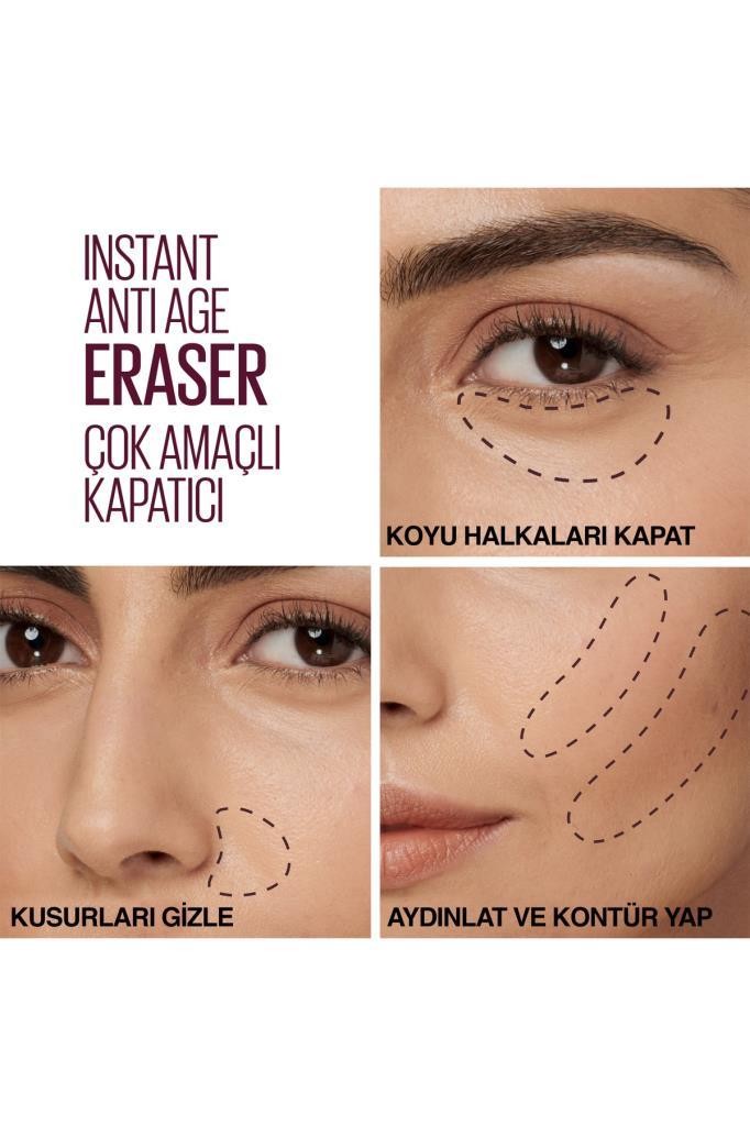 Maybelline New York Instant Anti Age Eraser Kapatıcı - 121 Light Honey