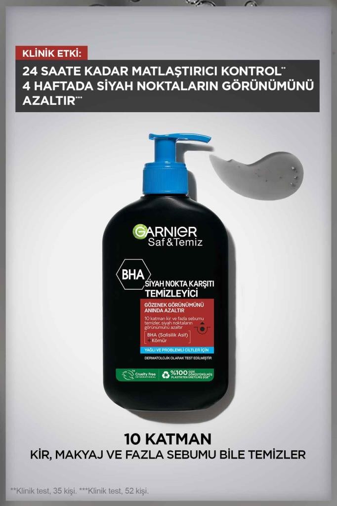 Saf & Temiz Siyah Nokta Karşıtı Temizleyici 250 ml