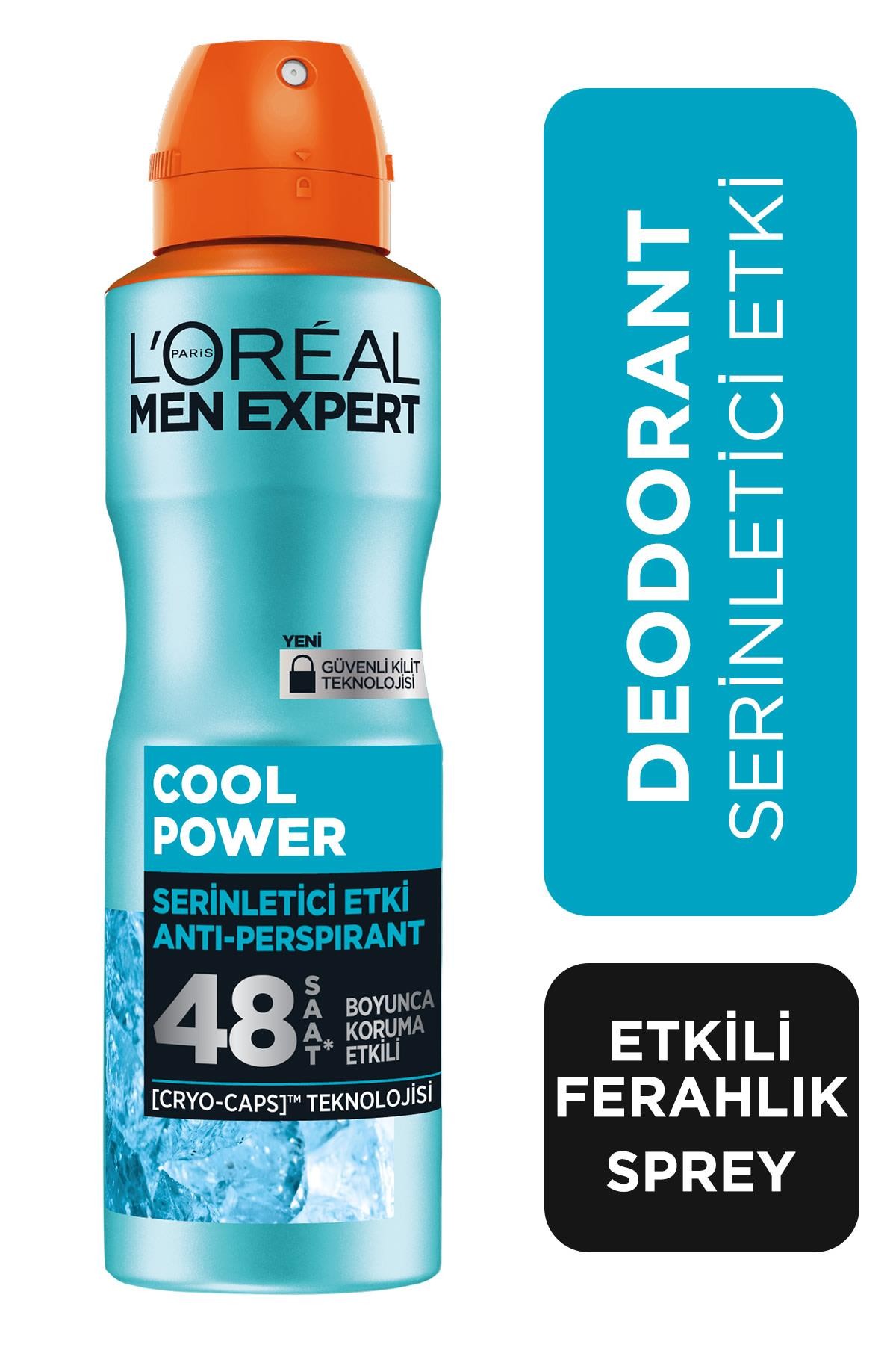 Cool Power Anti Perspirant Serinletici Etki Erkek Sprey Deodorant 150ml