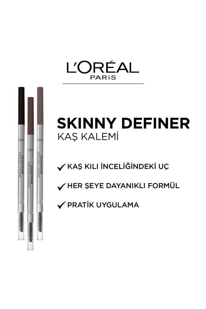 L'Oréal Paris Brow Artist Skinny Definer Kaş Kalemi - 105 Brunette