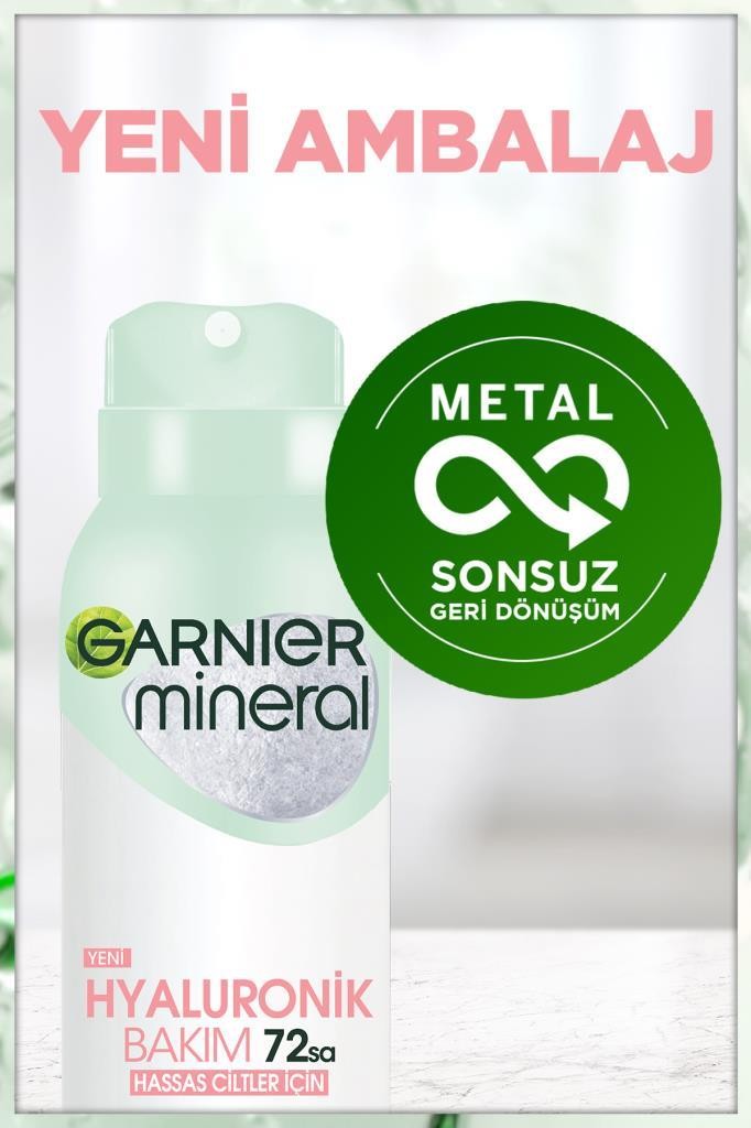 Mineral Hyaluronik Bakım Sprey Deodorant