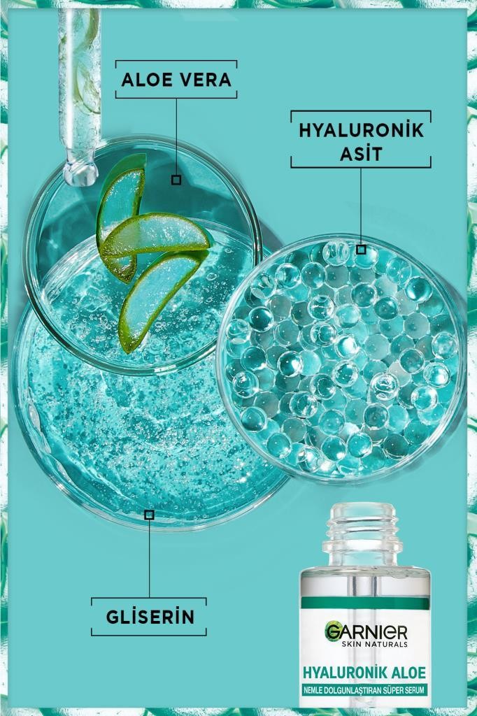 Hyaluronik Aloe Nemlendirici ve Dolgunlaştırıcı Süper Serum 30ML