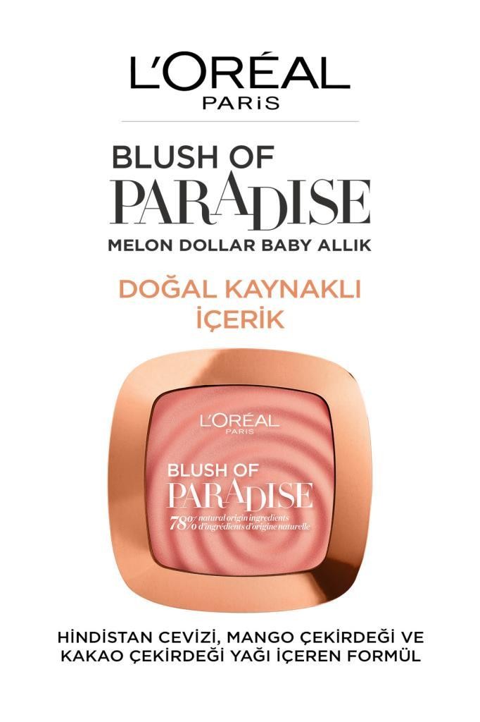 Blush of Paradise Melon Dollar Baby Allık