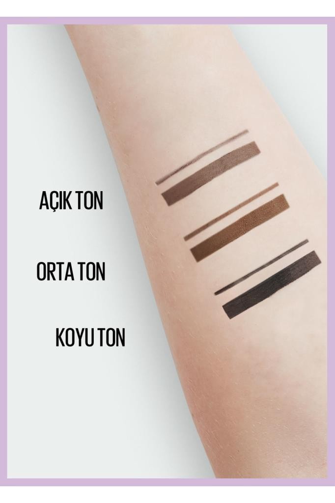 Maybelline New York Express Brow Satin Duo Çift Taraflı Kaş Kalemi - 01 Açık Ton