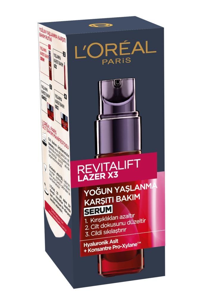 L'Oréal Paris Revitalift Lazer X3 Yoğun Yaşlanma Karşıtı Bakım Serum