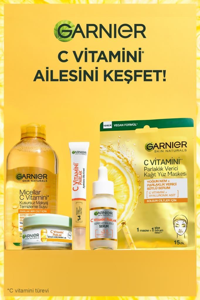 C Vitamini Parlak Aydınlatıcı Göz Kremi 15ml