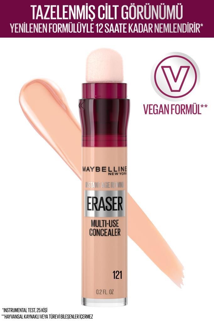 Maybelline New York Instant Anti Age Eraser Kapatıcı - 121 Light Honey