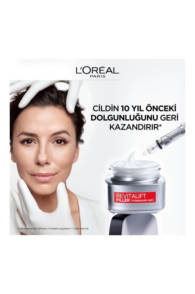 Revitalift Filler Yoğun Dolgunlaştırıcı Yaşlanma Karşıtı Gündüz Kremi 50ml - Hyaluronik Asit