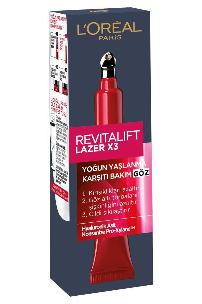 L'Oréal Paris Revitalift Lazer X3 Yaşlanma Karşıtı Göz Bakım Kremi