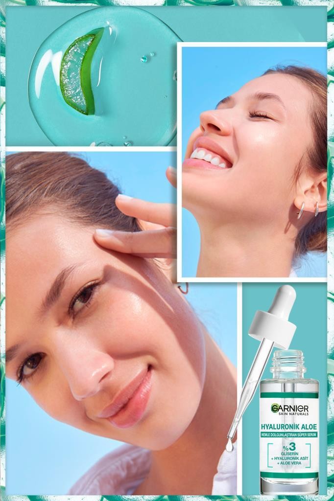 Hyaluronik Aloe Nemlendirici ve Dolgunlaştırıcı Süper Serum 30ML