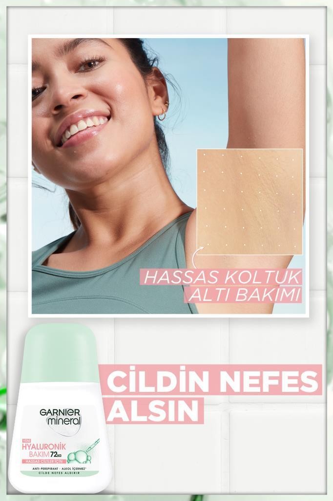 Mineral Hyaluronik Bakım Roll-on Deodorant