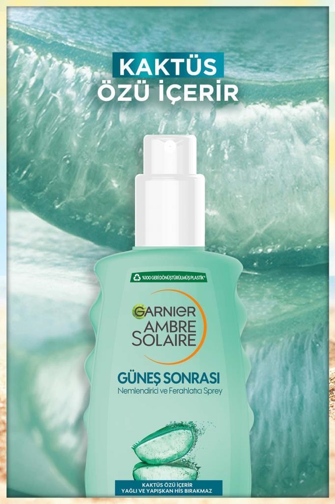 Garnier Ambre Solaire Güneş Sonrası Nemlendirici Ferahlatıcı Sprey 200ML