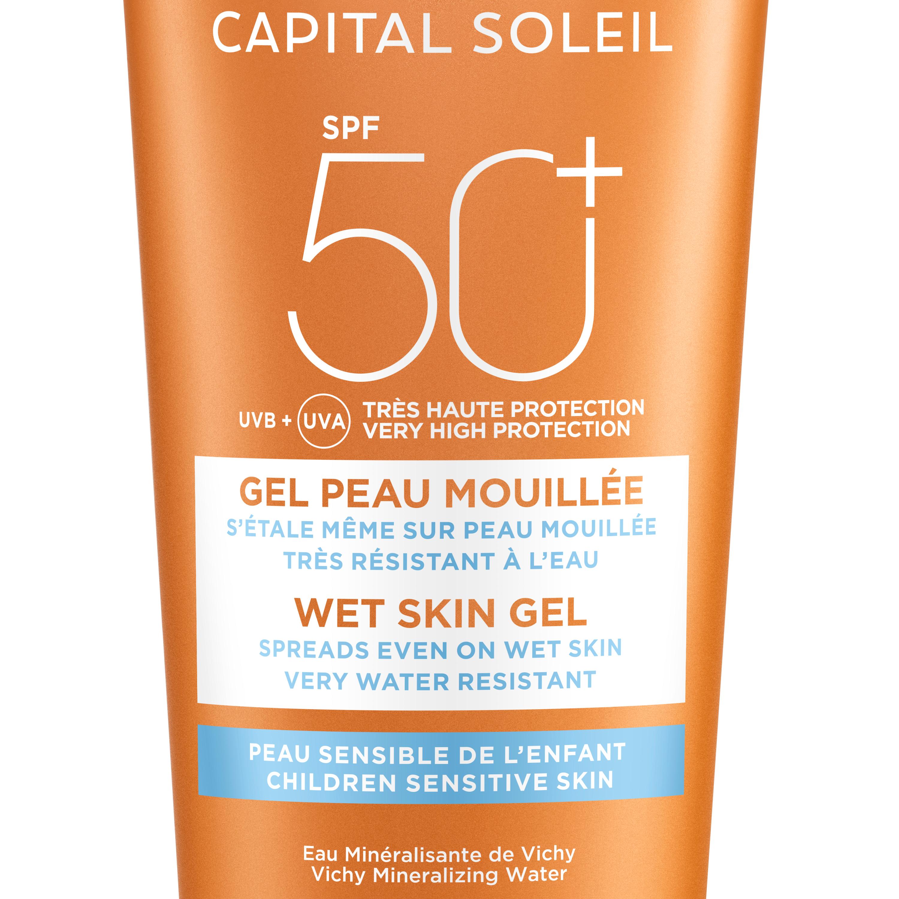 Capital Soleil Wet Skin Gel - Çocuklar İçin Çok Yüksek Korumalı Yüz ve Vücut Sütü - SPF 50+ - 200 Ml