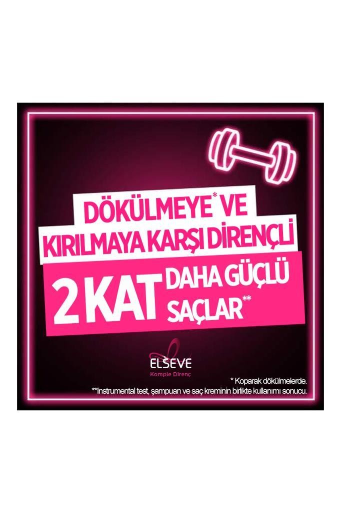 Elseve Komple Direnç Dökülme Karşıtı Şampuan 670 ml