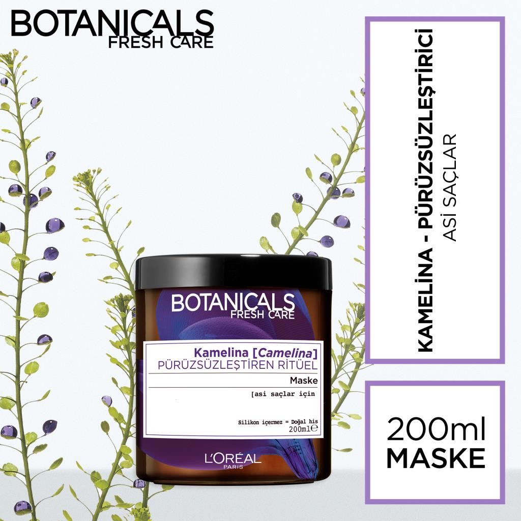 Botanicals Fresh Care Kamelina Pürüzsüzleştiren Ritüel Maske 200 ml