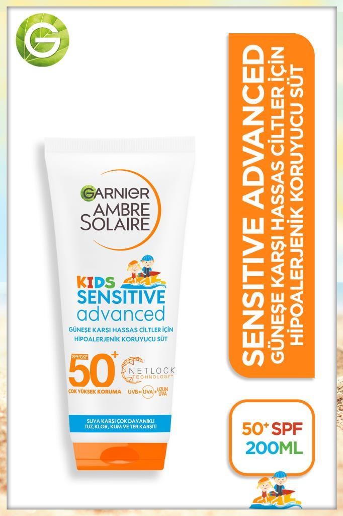 Ambre Solaire Sensitive Advanced Çocuk Krem Gkf50+ 200ml