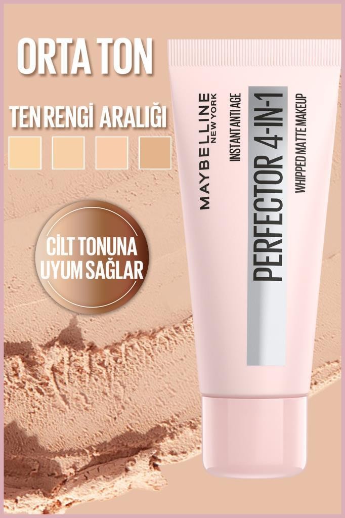 Instant Perfector 4 ETKİ 1 ARADA Fondöten- Light (Orta Ton)