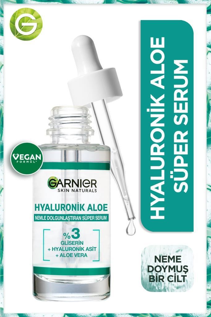 Hyaluronik Aloe Nemlendirici ve Dolgunlaştırıcı Süper Serum 30ML