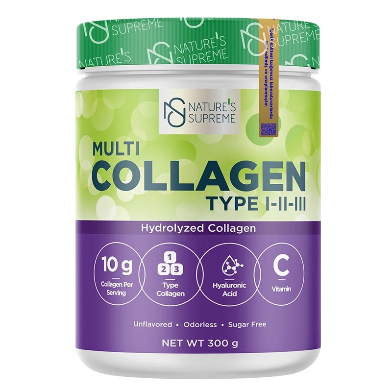 Nature's Supreme Multi Collagen Powder 300 Gr Aromasız