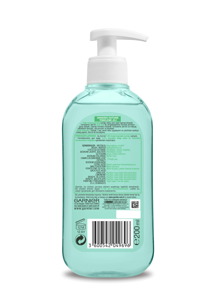 Garnier Botanik Arındırıcı Temizleme Jeli 200ML