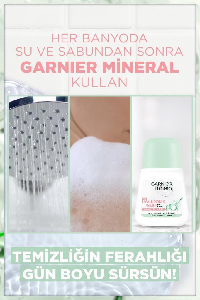 Mineral Hyaluronik Bakım Roll-on Deodorant