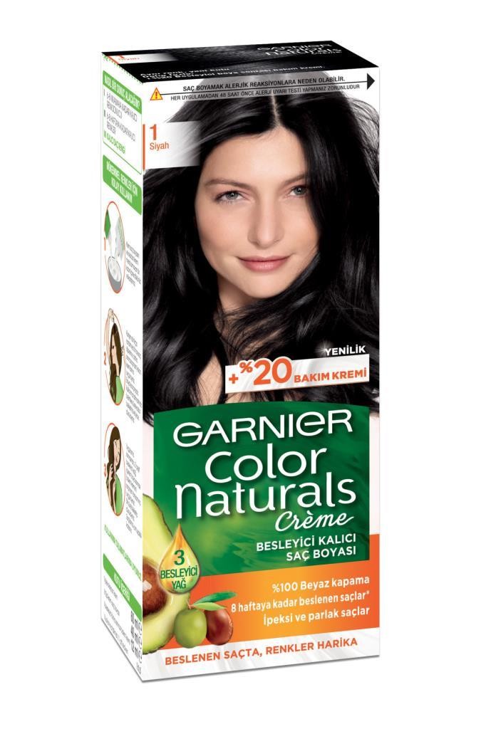 Color Naturals Saç Boyası 1 Siyah