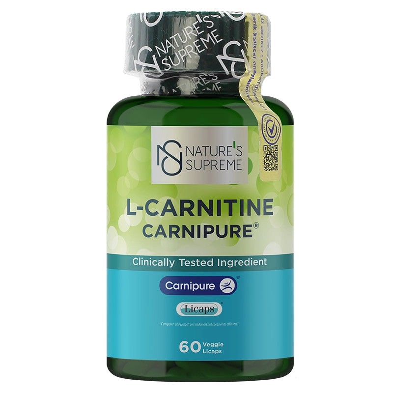 Nature's Supreme L-Carnitine Carnipure 60 Kapsül