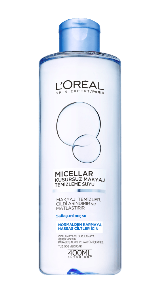 L'Oréal Paris Micellar Kusursuz Makyaj Temizleme Suyu Normal 400ML