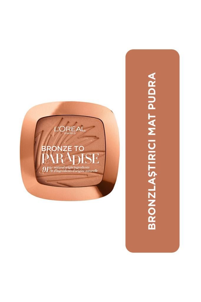 L'Oréal Paris Bronze to Paradise Mat Bronzlaştırıcı Pudra 02 Baby One More Tan