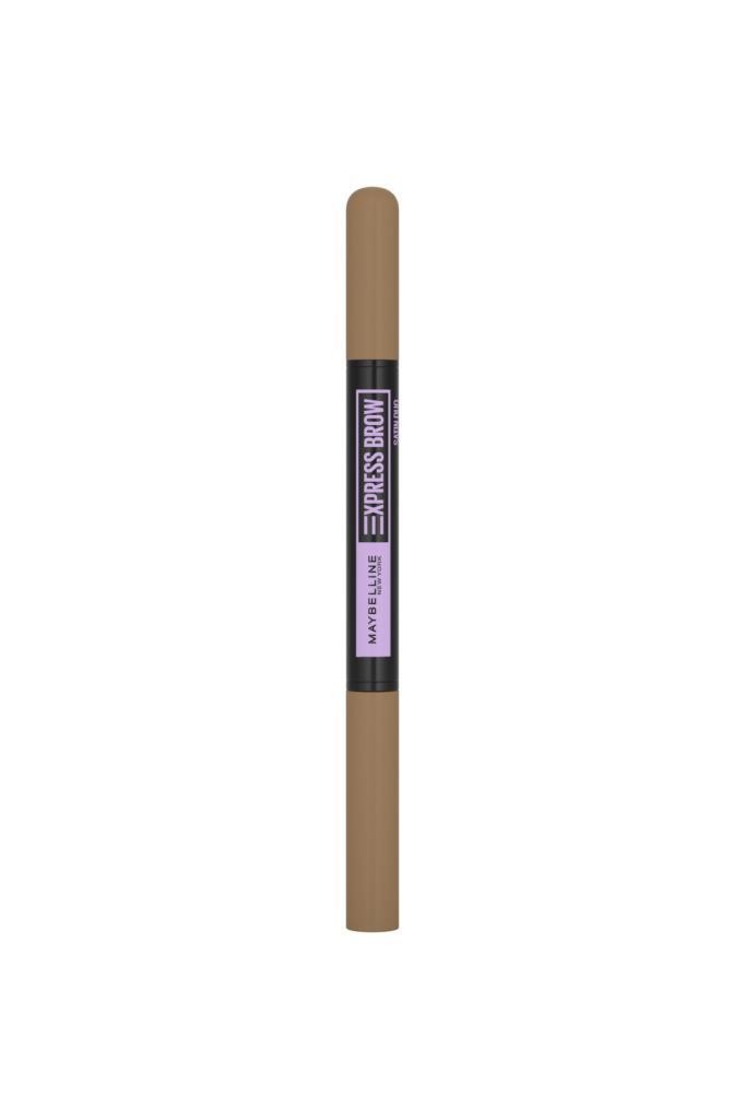 Maybelline New York Express Brow Satin Duo Çift Taraflı Kaş Kalemi - 01 Açık Ton