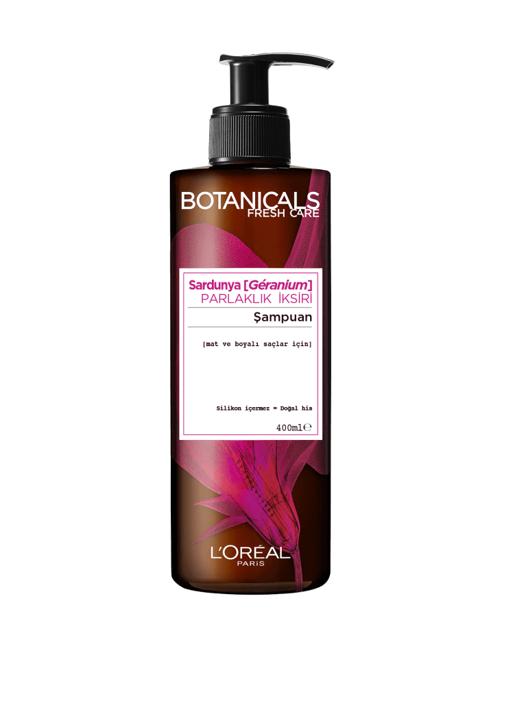 Botanicals Fresh Care Sardunya Parlaklık İksiri Şampuan 400 ml