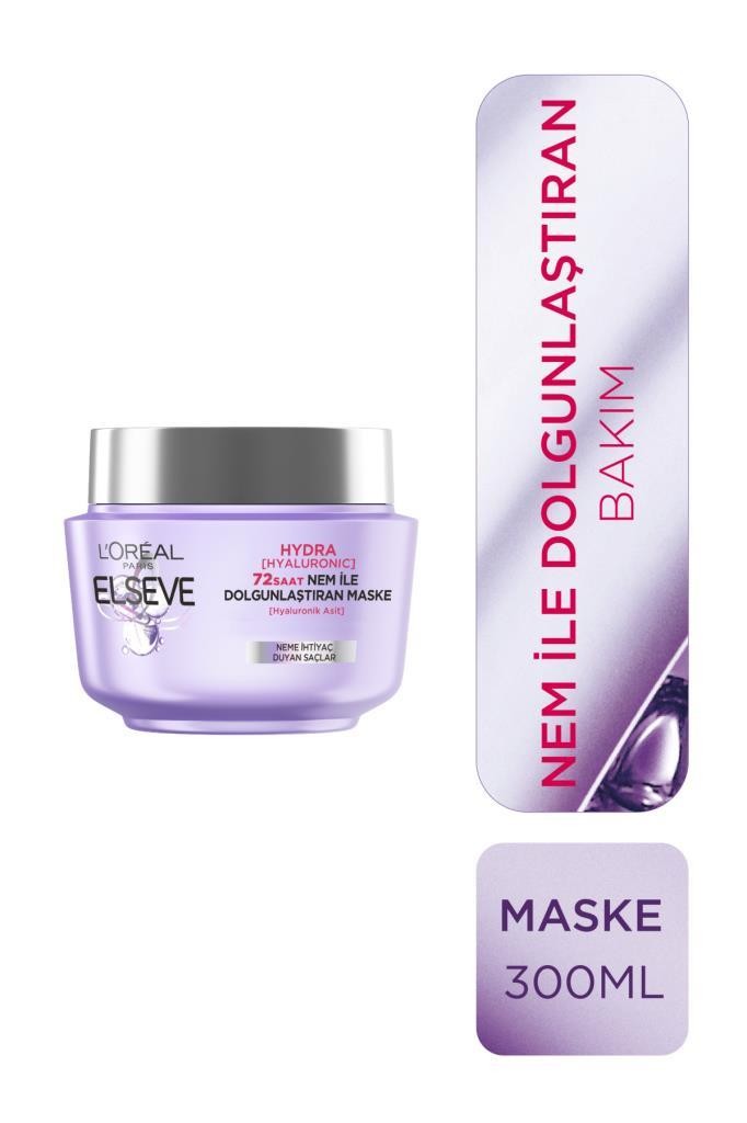 Elseve Hydra [Hyaluronic] 72 Saat Nem ile Dolgunlaştıran Maske 300ml