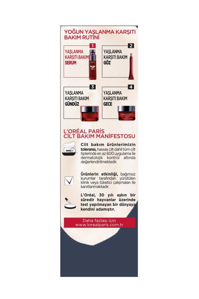 L'Oréal Paris Revitalift Lazer X3 Yoğun Yaşlanma Karşıtı Bakım Serum