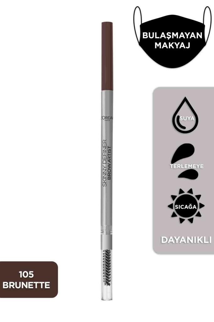 L'Oréal Paris Brow Artist Skinny Definer Kaş Kalemi - 105 Brunette