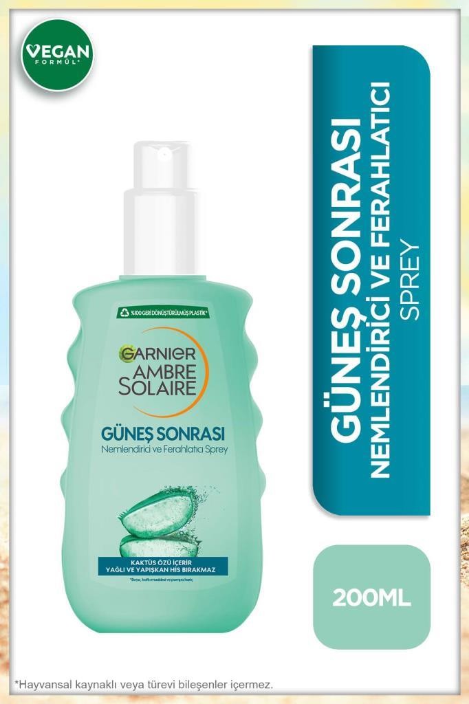 Garnier Ambre Solaire Güneş Sonrası Nemlendirici Ferahlatıcı Sprey 200ML