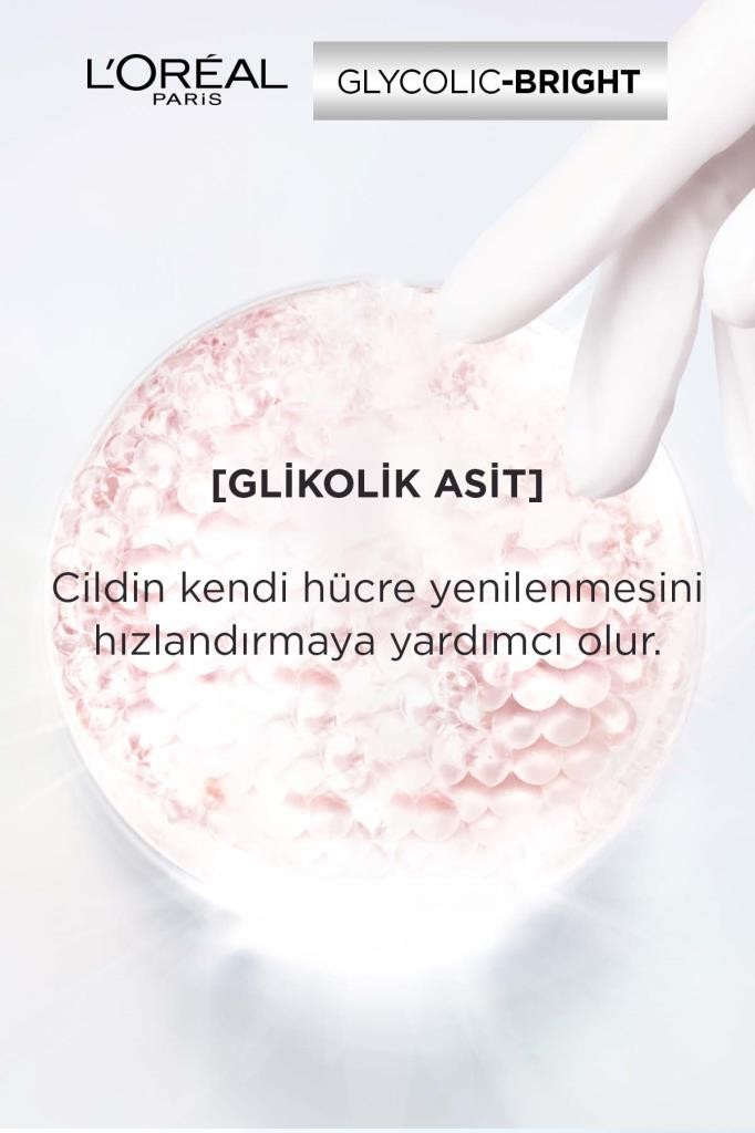 Glycolic Bright Peeling Etkili Jel Temizleme Köpüğü 100 ml