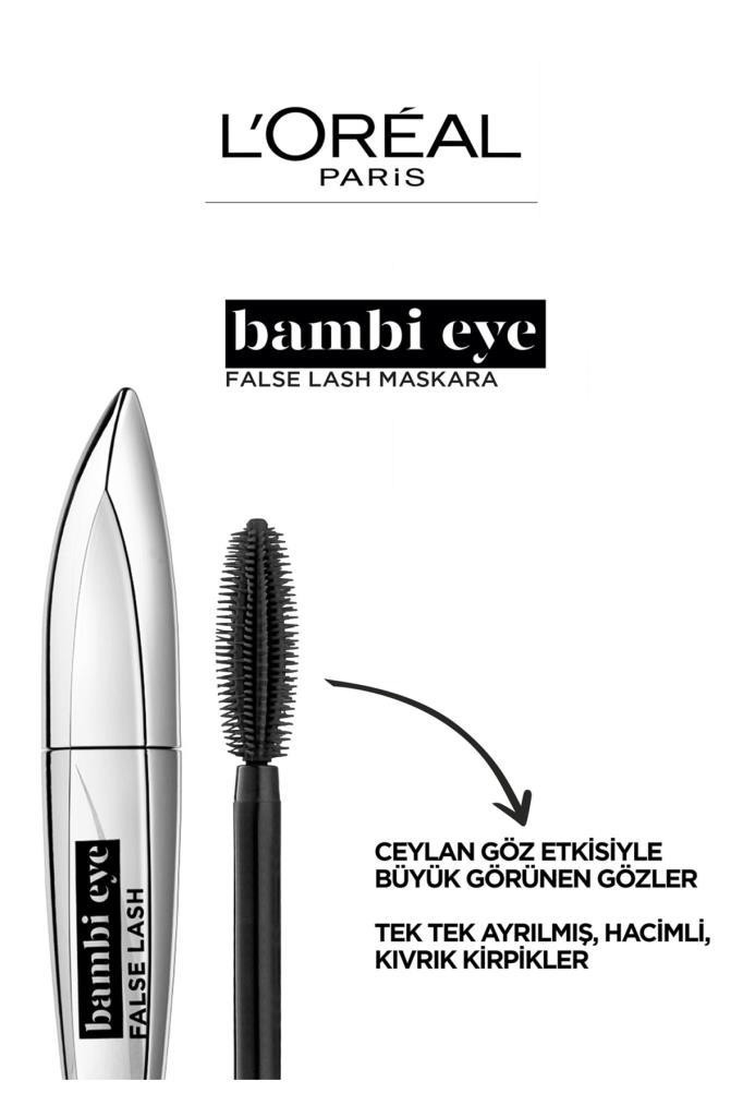 Bambi Eye Ceylan Göz Etkili Siyah Maskara