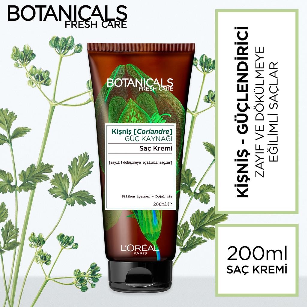 Botanicals Fresh Care Kişniş Güç Kaynağı Bakım Kremi 200 ml