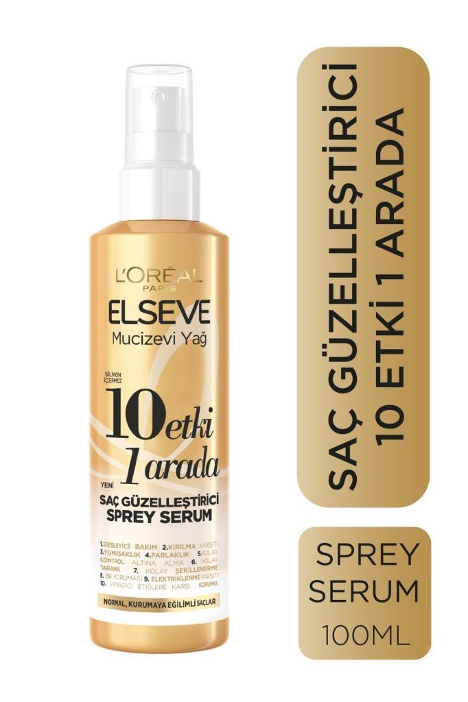 Mucizevi Yağ 10 Etki 1 Arada Saç Güzelleştirici Sprey Serum 150ml