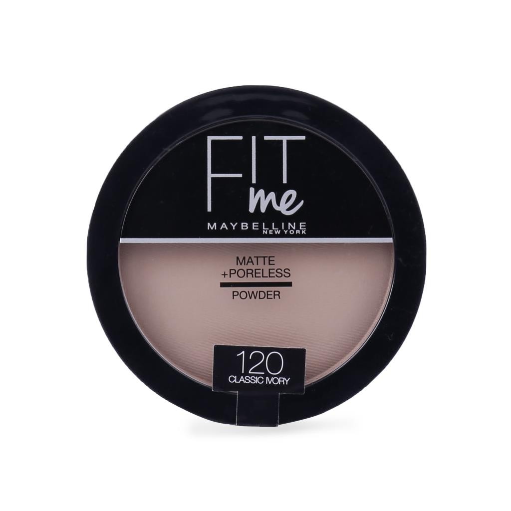 Maybelline New York Fit Me Matte+Poreless Pudra - 120 Classic Ivory